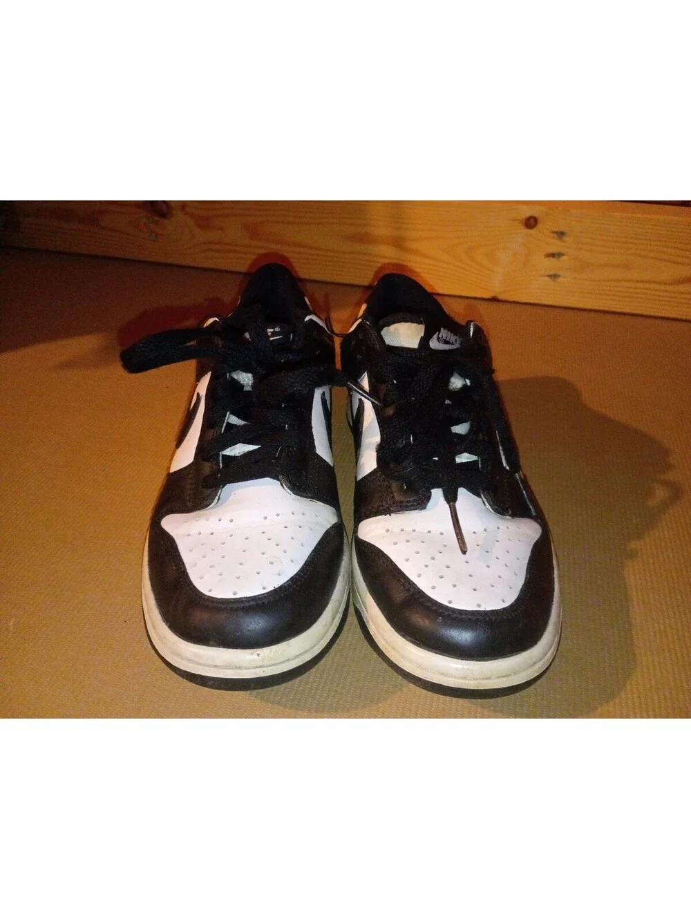Nike Dunk Low Black and White Sneakers